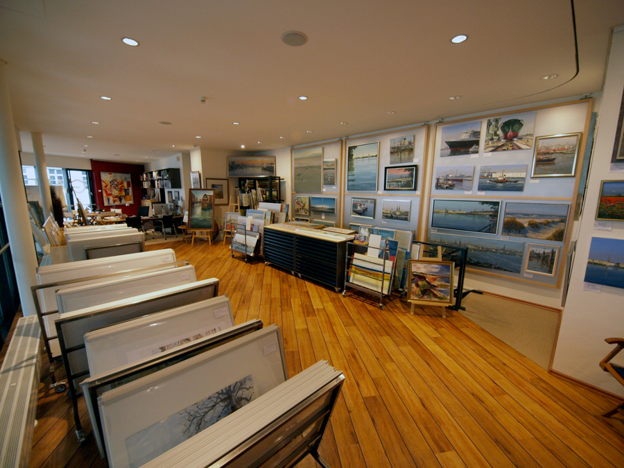 Galerie Deichstraße - Unsere Ausstellungs- und Verkaufsräume
