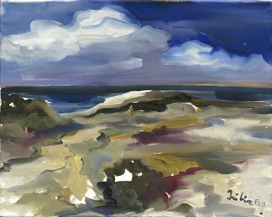Blick von der Uwe-Düne, Kampen Sylt - VERKAUFT -