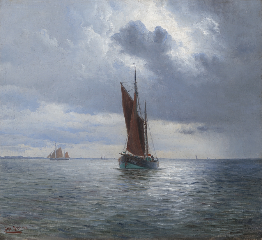 H.F. 289 auf der Elbe