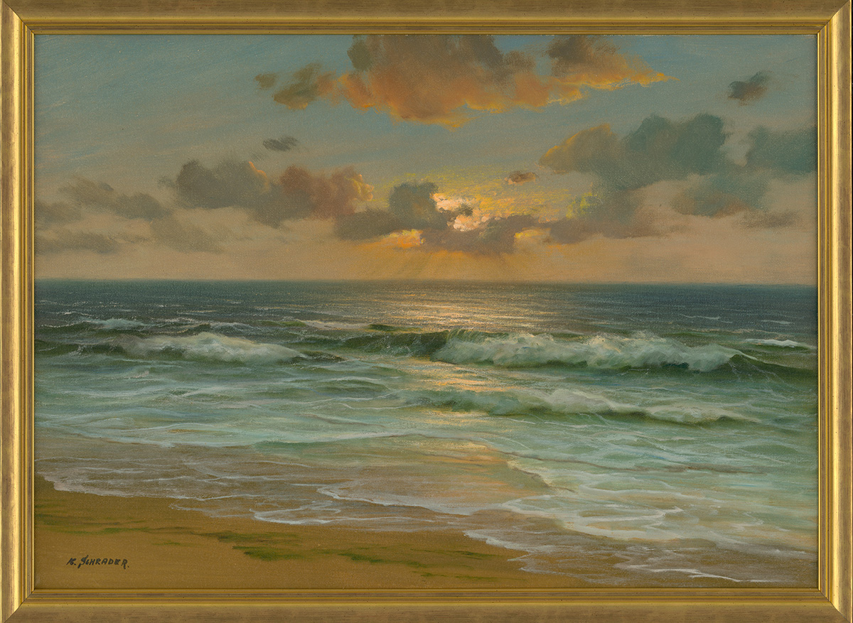 Brandung in der Abendsonne