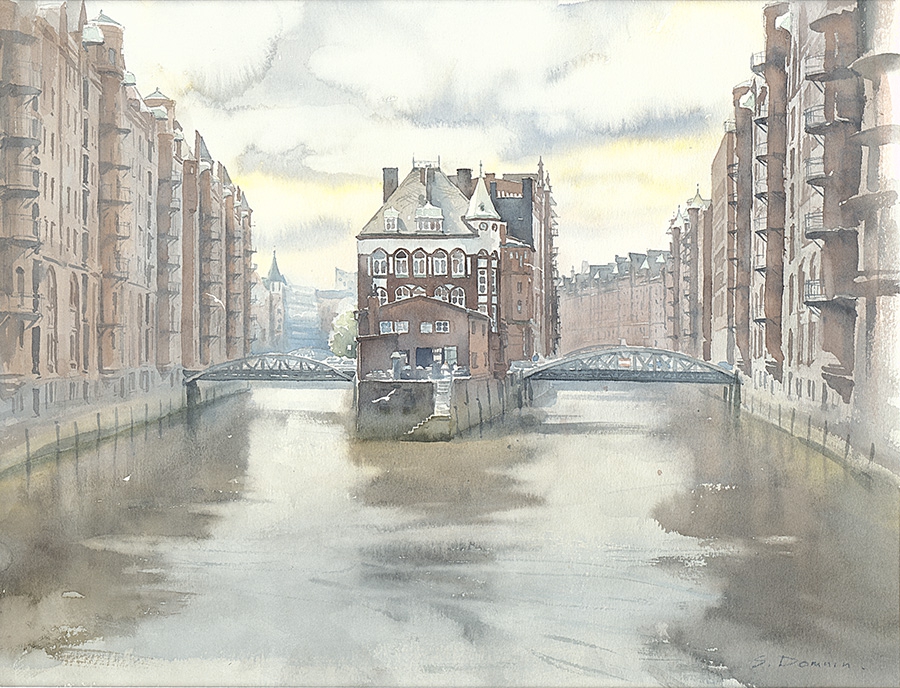 Hamburg - Fleetinsel/Speicherstadt/holl. Brook