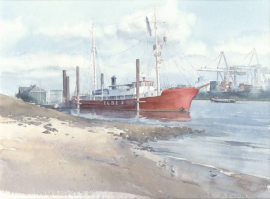 Hamburg - Feuerschiff Elbe 3