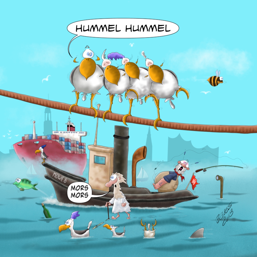 Hummel Hummel - Mors Mors (Hafen Hamburg quadr.)
