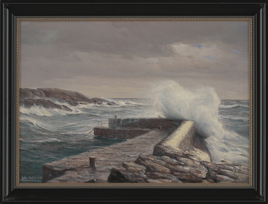 Hafeneinfahrt Hammerhavn, Bornholm