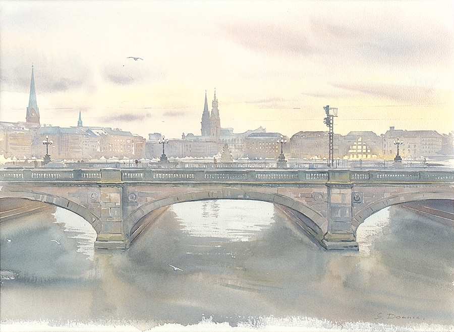 Hamburg - Lombardsbrücke