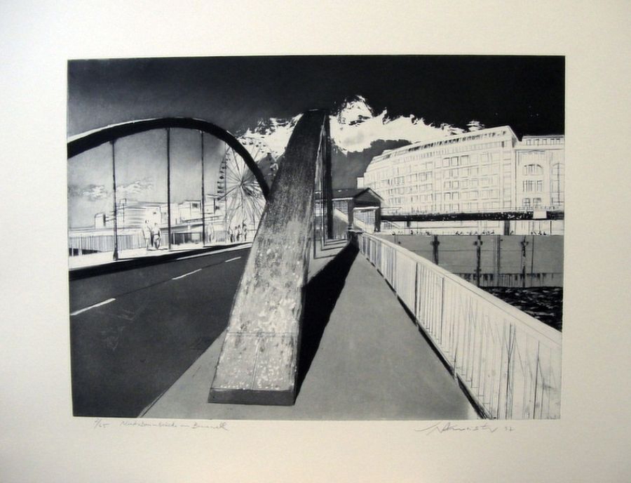 Niederbaumbrücke am Baumwall