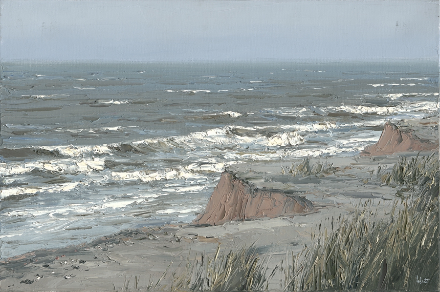 Sturm Rotes Kliff Sylt