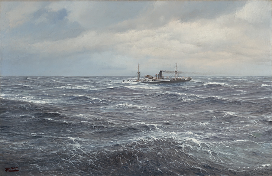 Fracht-/Passagierschiff