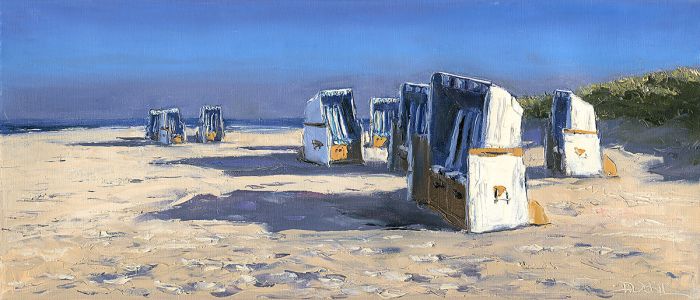 Strandkörbe auf Sylt